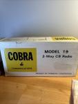 Vintage Cobra 19 2-Way CB Radio W/Microphone. New! 12VDC 23 Channels