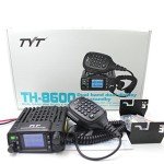 TYT TH-8600 Mini 25 Watt Dual Band 2 Way RadioI P67 Waterproof Radio VHF/UHF Car Mobile Transceiver with Free Programming Cable