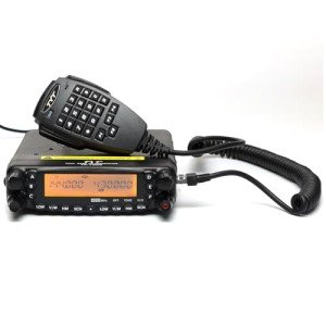 Mobile Ham Radio TYT TH-7900 50W Dual Band VHF UHF Amateur Transceiver 2M 70CM Cross-Band Two Way Radio for Car, Vehicle, Outdoor Family Road Trip Caravanning Camping, 800 Channels, Programming Cable