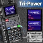 BAOFENG AR-5RM 10W Ham Radio, Long Range Two-Way Walkie Talkie, NOAA Receiver, 9