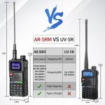 BAOFENG AR-5RM 10W Ham Radio, Long Range Two-Way Walkie Talkie, NOAA Receiver, 9