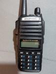 Baofeng UV-82 5W Dual Band FM Tranceiver Radio Walkie Talkie, Black Untested