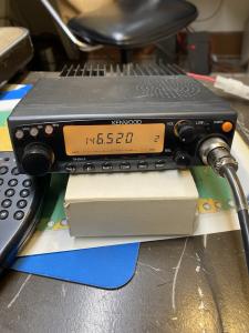 Kenwood Tm -241a 2 M Mobile  Vgc Working