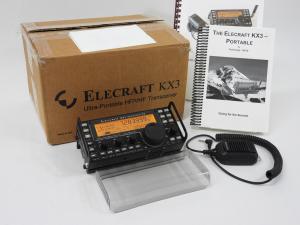 Elecraft KX3 Transceiver + KXAT3 + KXBC3 + KXFL3 + Box (SN 6033, factory built)