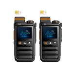 Global Rapid Walkie Talkie Unlimited Range POC Two Way Radios, Nationwide PTT Two Way Radios Long Distance for Security, Outdoor Adventures & Travel Teams,with SIM Cards, 2pcs