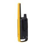 Motorola Solutions T475 35 mi. Two-Way Radio Black/Yellow 2-Pack w/ Accessories
