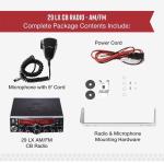 Cobra 29 LX AM Mobile CB Radio 40 Channels 4-Color LCD NOAA Emergency