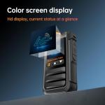 Global Rapid Walkie Talkie Unlimited Range POC Two Way Radios, Nationwide PTT Two Way Radios Long Distance for Security, Outdoor Adventures & Travel Teams,with SIM Cards, 2pcs