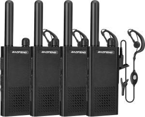 Baofeng T26 Walkie Talkies Long Range, Rechargeable Li-ion Battery 16 FRS Cha...