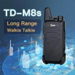 RADIO Td-M8S Rechargeable Walkie Talkies 10 Pack - License-Free Two Way Radio