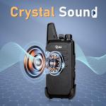 RADIO Td-M8S Rechargeable Walkie Talkies 10 Pack - License-Free Two Way Radio