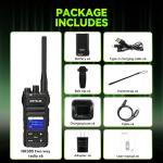 Retevis NR30S Professional Two Way Radio Long Range, Heavy Duty Walkie Talkies, IP67 Waterproof 2 Way Radio, Group Call,2800mAh, Noise Canceling,NOAA, GMRS Radio for Manufacturing Construction(6 Pack)