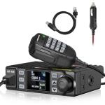 GMRS Mobile Radio,20Watt Long Range 500 Channels Two Way Radio NOAA GMRS Repeater Capable with Programming Cable,Cigar DC Adatper,Noise Reduction for Car Vehicle,Off Road Overlanding Gear