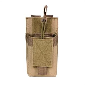 Tan Radio Tactical MOLLE Pouch Fits Alinco DJ-MD5 DJ-500 DJ-VX50 HT HAM Radios