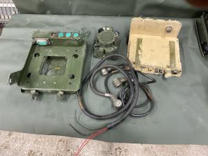 Military Radio SINCGARS Mount + PS + Speaker Mt6576 Mx10862 Ls671 Set CUCV HMMWV