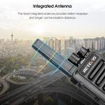 Retevis RT68 FRS Walkie Talkie 1200mAh VOX TOT Two Way Radio For School (4Pack)