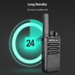 Retevis RT68 FRS Walkie Talkie 1200mAh VOX TOT Two Way Radio For School (4Pack)