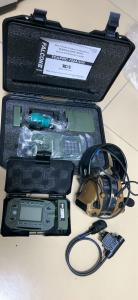 TCA PRC 152A GPS Version Handset+KDU controller+C3 earphones+U94 PTT 4-piece set