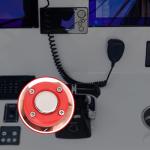 ASHATA Universal Holder, Portable CB Radio Microphone Mount with Strong Magnet for Anytone Amateur Radio Speaker Mic (Red)