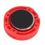 ASHATA Universal Holder, Portable CB Radio Microphone Mount with Strong Magnet for Anytone Amateur Radio Speaker Mic (Red)