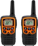 Midland T51VP3 X-TALKER FRS 2-Way Radio 2-Pack NOAA 38 Codes Black/Orange