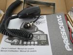 President Andy II CB Compact Radio 7 Color 40 Channel LOUD TALKING FREE SHIPPING