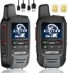 Unlimited Range Walkie Talkies - 5000 Miles POC Two Way Radio with Headset