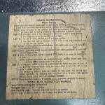 J.N. Tannor, Inc. Military Surplus Radio Detector Unit with Tuning Instructions