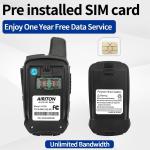 Unlimited Range Walkie Talkies - 5000 Miles POC Two Way Radio with Headset