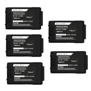 (5PCS) 1800mAh SBR-24L SBR-24LI Replacement Battery Compatible with YA-ESU FT-70D FT-70DR FT-70DS Two-Way-radios