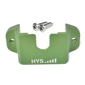 HYS Handheld cb Radio Mic Hanger Holder Mounting, Aluminum Handheld CB Radio/Walkie-Talkie/2-way Radio/HT Holder Mount for Anytone Baofeng Icom Midland Yaesu Uniden SDS100 BCD436HP Scanner