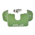 HYS Handheld cb Radio Mic Hanger Holder Mounting, Aluminum Handheld CB Radio/Walkie-Talkie/2-way Radio/HT Holder Mount for Anytone Baofeng Icom Midland Yaesu Uniden SDS100 BCD436HP Scanner