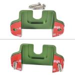 HYS Handheld cb Radio Mic Hanger Holder Mounting, Aluminum Handheld CB Radio/Walkie-Talkie/2-way Radio/HT Holder Mount for Anytone Baofeng Icom Midland Yaesu Uniden SDS100 BCD436HP Scanner