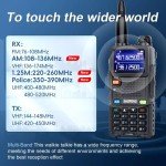 BAOFENG Radio 5RM 10W Ham Radio Long Range Handheld Upgrade of UV-5R AR-5RM Two