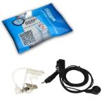 HQRP 20-Pack 2 Pin Acoustic Tube Earpiece Headset Mic Compatible with Baofeng BF-V6, BF-V7, BF-V8, UV-5R, UV-3R+, Kenwood Pro-Talk, KPG29D, NX420