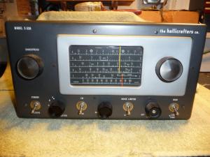 Vintage HALLICRAFTERS Model S-53A Tube Shortwave  ( very clean , works)