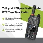 N39plus Rapid Walkie Talkie Unlimited Range, PoC Radios Nationwide PTT Two Wa...