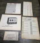 Vintage Knight Space Spanner Shortwave Radio Complete With Manual Works 