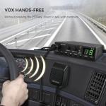 Retevis MB2 40-Channel AM/FM CB Radio Kit, Long Range Radio with Antenna for Trucker Stop, Emergency Channel 9/19, VOX, Easy to Use, with Cigarette Lighter Fixed-Mount