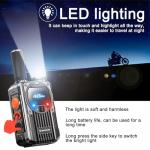 (Lifetime Free) Walkie Talkie Unlimited Range 4G LTE PoC Long-Range Walkie Talkie,Featuring a portative FM Function,FCC Certified,Suitable for Transportation fleets,Construction Sites (4)