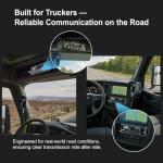 Texas Ranger TRE Top One SSB Compact CB Radio for Truckers | 12W PEP Sideband (USB/LSB) | Built-in SWR Meter & Frequency Counter | 40 Channel AM/SSB Transceiver | SRA-198NC Noise Cancelling Mic