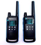 Motorola Solutions Portable FRS T802 Talkabout Two-Way Radios Walkie Talkie