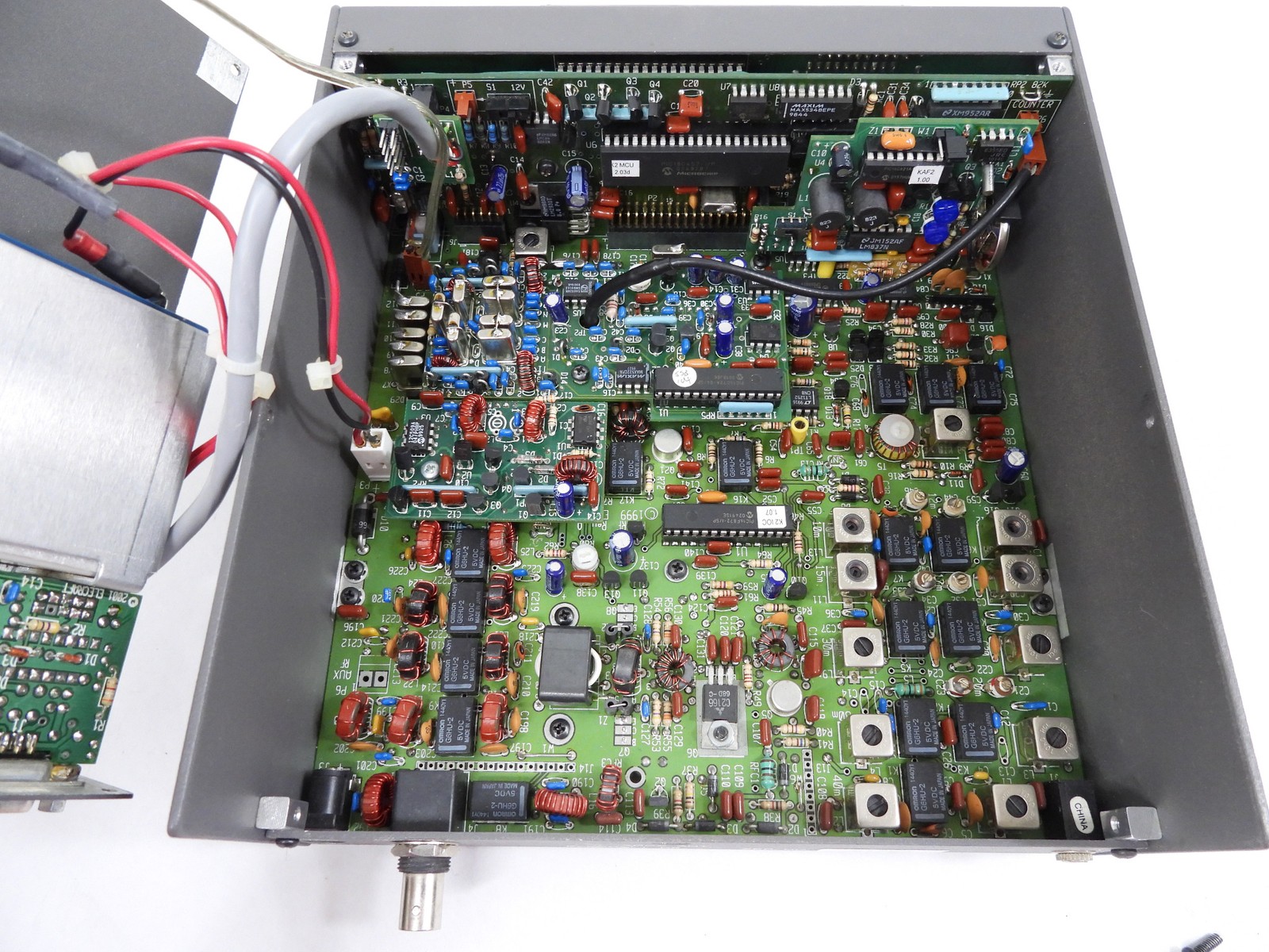 Elecraft K2 10-Watt Ham Radio Transceiver + KAF2 + KSB2 + KNB2 + MH2 Mic (nice)