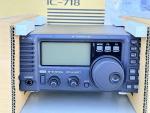 Icom IC-718 Ham Radio HF Transceiver Manual Original Box Excellent