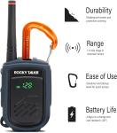 Rocky Talkie Mountain Radio - Long Range Walkie Talkie, FRS Handheld Radio