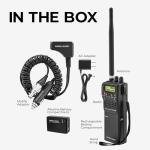 Midland 75-822 Handheld CB Radio & Mobile CB Radio – Walkie Talkie with 40 Channels, NOAA Weather Alerts, Long Range, Compatible with CB Antennas