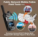 Global Rapid Walkie Talkie Unlimited Range Nationwide PTT 4G LTE PoC Two Way