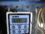 RARE! Alinco DJ-C4 UHF (440MHz) Credit Card Transceiver in box! (Tested!)