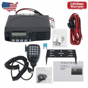 TM-281A 136-174MHZ FM Transceiver Mobile Radio Car Radio Station 65W 10-50KM VHF