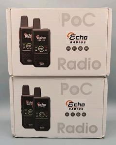 NEW 2-Pack Echo Radios PTT Walkie - Talkies PoC Radio